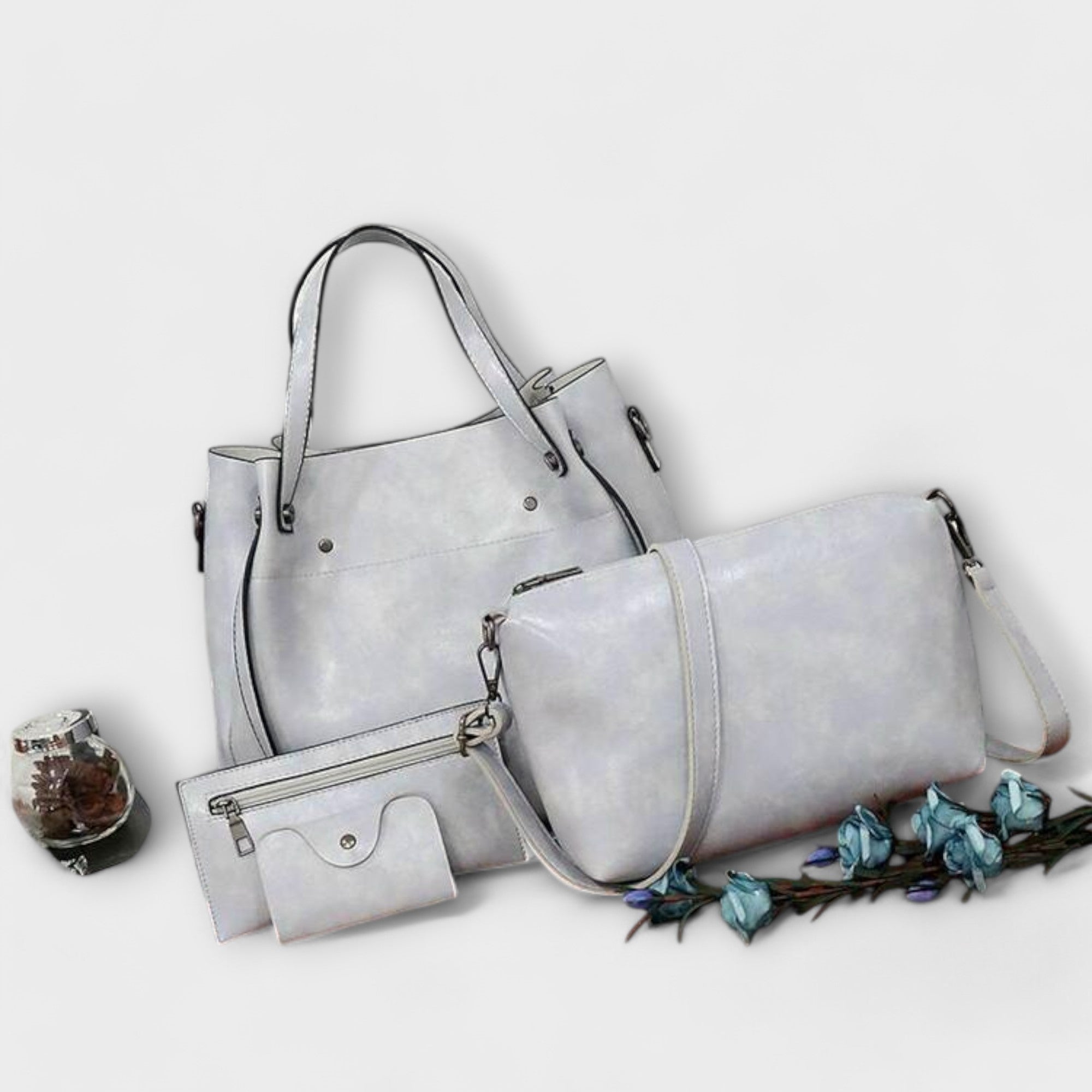 Valentyna - 4-Częściowy Zestaw Vintage Tote