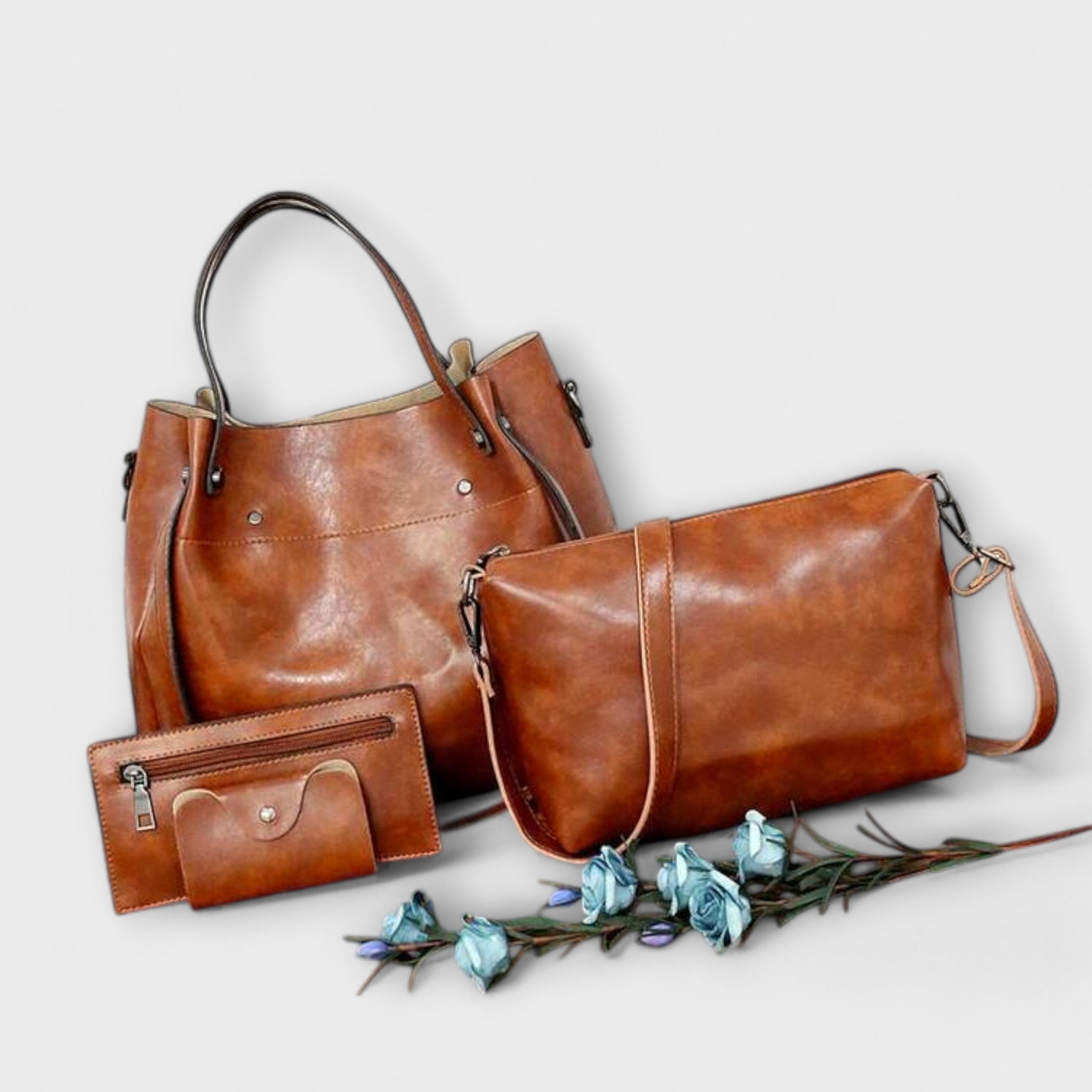 Valentyna - 4-Częściowy Zestaw Vintage Tote